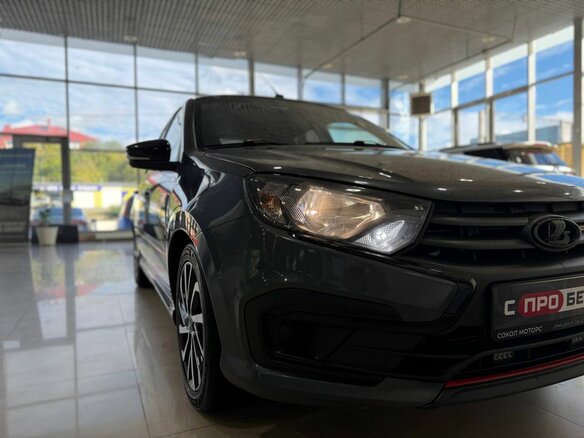2024 Lada (ВАЗ) Granta Sport I Рестайлинг, серый, 939900 рублей - вид 7