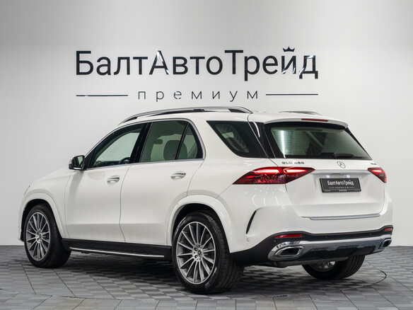 2025 Mercedes-Benz GLE 450 II (V167) Рестайлинг, белый - вид 8