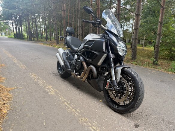 2013 Ducati Diavel, зелёный, 620000 рублей