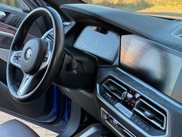 2020 BMW X6 30d III (G06), синий, 8690000 рублей - вид 7