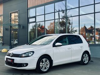 2012 Volkswagen Golf VI, белый, 969000 рублей, вид 1