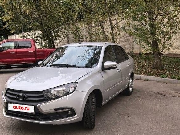 2024 Lada (ВАЗ) Granta I Рестайлинг, серебристый, 820000 рублей - вид 1