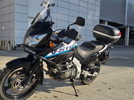 2004 Suzuki V-Strom DL 650, чёрный, 590000 рублей, вид 1