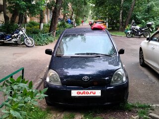 2002 Toyota Yaris I, синий, 350000 рублей, вид 1