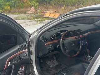 2000 Mercedes-Benz S-Класс 320 IV (W220), серебристый, 335000 рублей, вид 4
