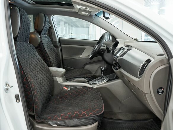 2011 Kia Sportage III, белый - вид 14