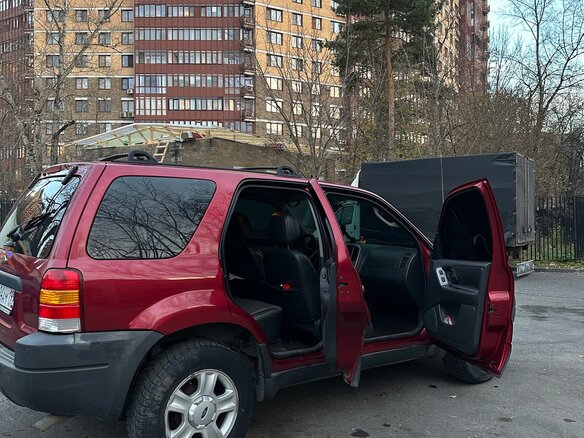 2003 Ford Escape I, красный, 375000 рублей - вид 5