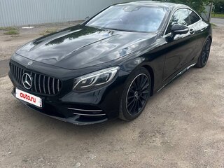 2018 Mercedes-Benz S-Класс 450 4MATIC VI (W222, C217) Рестайлинг, чёрный, 7000000 рублей, вид 1