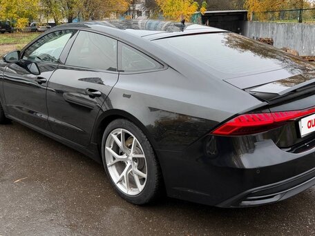 2018 Audi A7 55 TFSI II (4K), чёрный, 3910000 рублей, вид 5