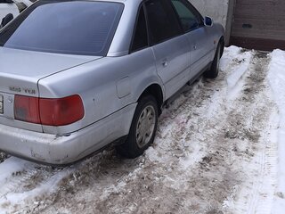 1996 Audi A6 I (C4), серебристый, 355000 рублей, вид 3