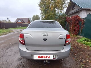 2017 Lada (ВАЗ) Granta I, серый, 300000 рублей, вид 4