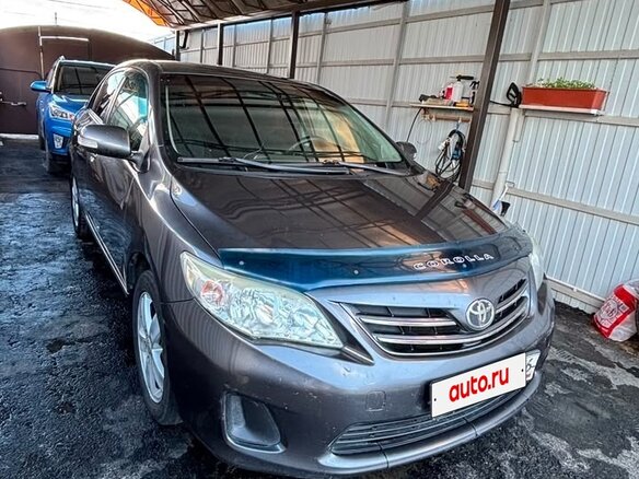 2011 Toyota Corolla X (E140, E150) Рестайлинг, чёрный, 1300000 рублей - вид 5