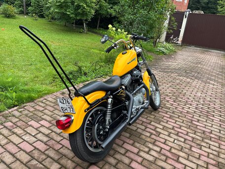 2000 Harley-Davidson Sportster 1200, жёлтый, 600000 рублей, вид 2