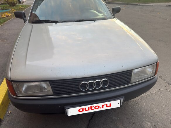 1989 Audi 80 IV (B3), серый, 220000 рублей