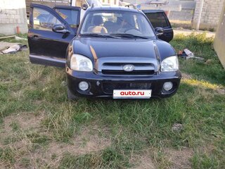 2005 Hyundai Santa Fe I, чёрный, 550000 рублей, вид 5