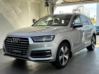2017 Audi Q7 II (4M), серебристый, 4410000 рублей, вид 1
