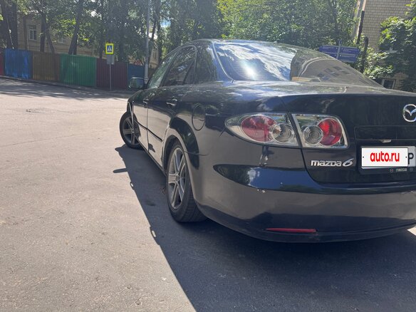 2007 Mazda 6 I (GG) Рестайлинг, чёрный - вид 11