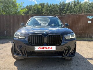 2021 BMW X3 30i xDrive III (G01) Рестайлинг, синий, 5150000 рублей, вид 3