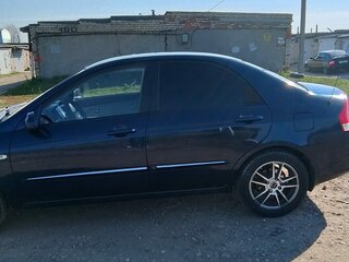 2007 Kia Cerato I Рестайлинг, синий, 440000 рублей, вид 4