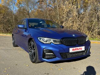 2020 BMW 3 серии 320d xDrive VII (G2x), синий, 4100000 рублей, вид 4