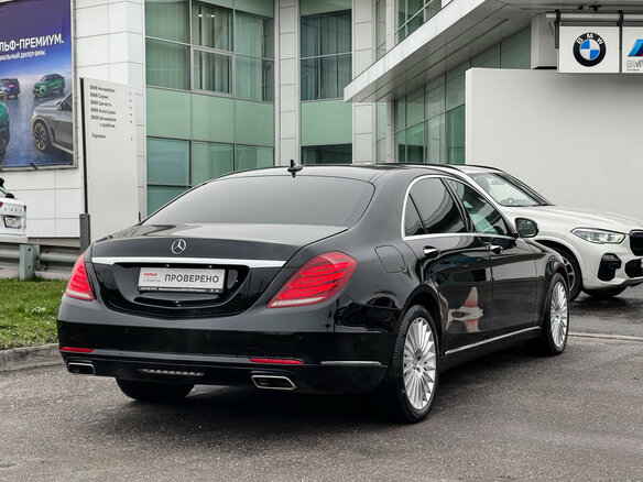 2014 Mercedes-Benz S-Класс 400 Long VI (W222, C217), чёрный, 2699000 рублей - вид 4