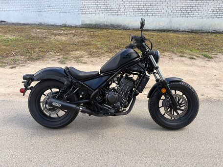 2023 Honda Rebel 300, чёрный, 590000 рублей, вид 3
