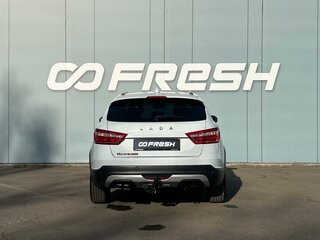 2019 Lada (ВАЗ) Vesta SW Cross I, белый, 1120000 рублей, вид 4