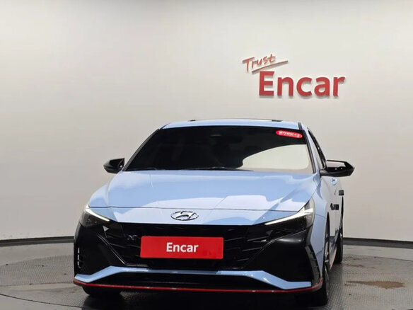 2022 Hyundai Avante VII, голубой - вид 1