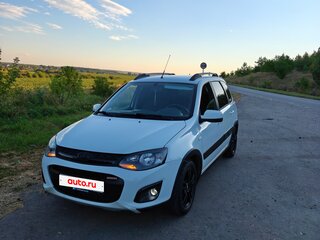 2015 Lada (ВАЗ) Kalina Cross II, белый, 440000 рублей, вид 1