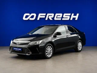2015 Toyota Camry VII (XV50) Рестайлинг, чёрный, 1798000 рублей, вид 5