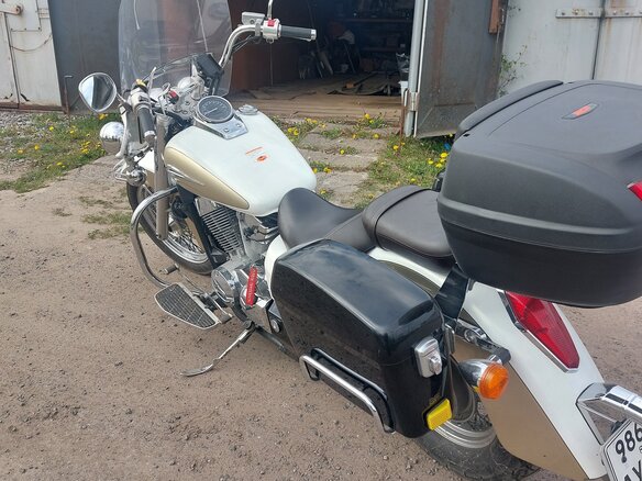2009 Honda Shadow 750, белый, 475000 рублей - вид 5