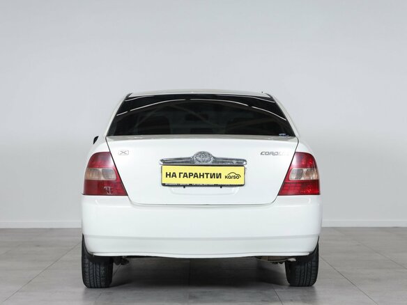 2002 Toyota Corolla VIII (E110) Рестайлинг, белый - вид 4