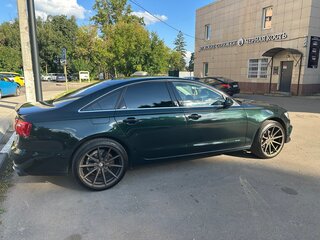2014 Audi A6 IV (C7), зелёный, 1830000 рублей, вид 4