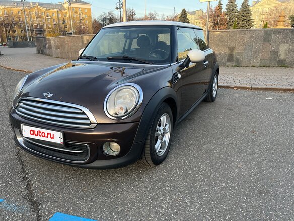 2010 Mini Hatch Cooper II (R56) Рестайлинг, коричневый, 850000 рублей - вид 2