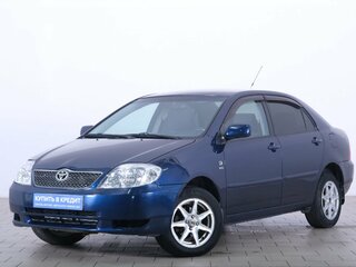 2002 Toyota Corolla IX (E120, E130), синий, 629000 рублей, вид 3