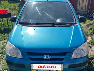 2005 Hyundai Getz I, голубой, 365000 рублей, вид 2