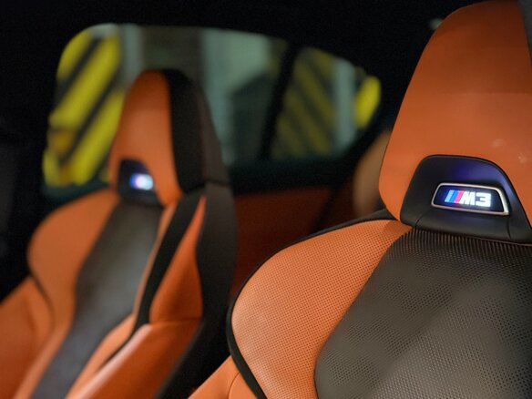 2021 BMW M3 Competition Package VI (G80), чёрный, 8500000 рублей - вид 19