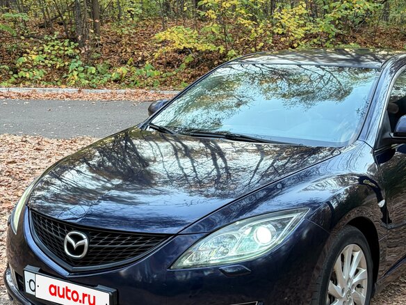 2008 Mazda 6 II (GH), синий, 640000 рублей - вид 9