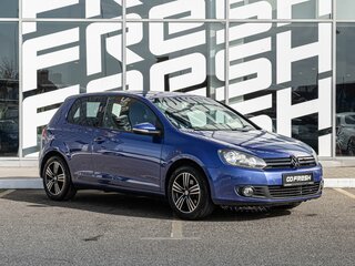 2012 Volkswagen Golf VI, синий, 945000 рублей, вид 1