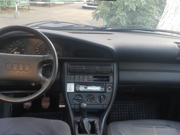1991 Audi 100 IV (C4), белый, 400000 рублей - вид 5