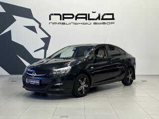 2014 Opel Astra J Рестайлинг, чёрный, 1009900 рублей, вид 1