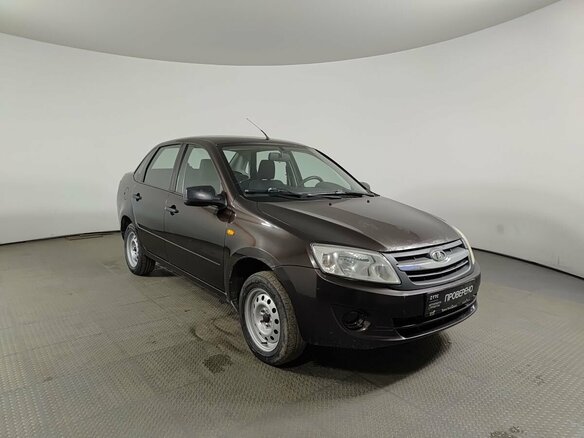 2013 Lada (ВАЗ) Granta I, коричневый, 255000 рублей - вид 2