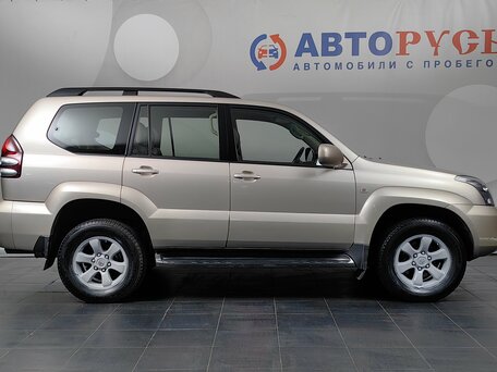 2007 Toyota Land Cruiser Prado 5-speed 120 Series Рестайлинг, бежевый, 1343000 рублей, вид 5