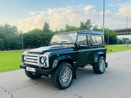 2008 Land Rover Defender 90 I Рестайлинг, чёрный, 2650000 рублей, вид 2