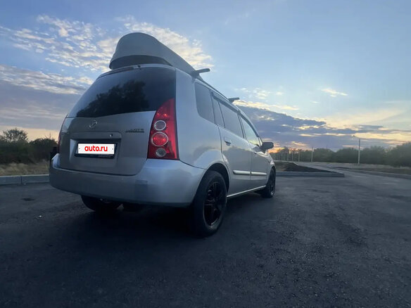 2003 Mazda Premacy I (CP), серебристый - вид 6