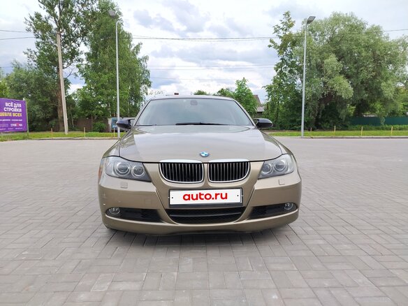 2006 BMW 3 серии 325i V (E90/E91/E92/E93), коричневый, 860000 рублей - вид 1
