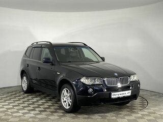 2007 BMW X3 25i I (E83) Рестайлинг, чёрный, 1150000 рублей, вид 3
