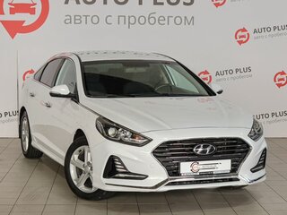 2019 Hyundai Sonata VII (LF) Рестайлинг, белый, 1730000 рублей, вид 1