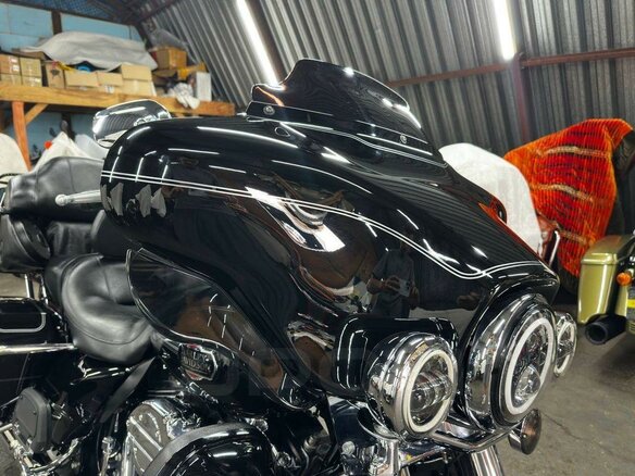 2012 Harley-Davidson Electra Glide, чёрный, 1120000 рублей - вид 9