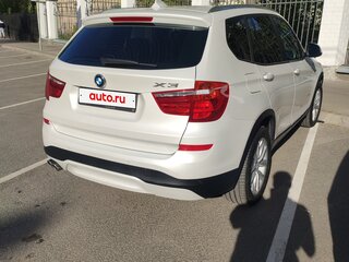2017 BMW X3 30d xDrive II (F25) Рестайлинг, белый, 2750000 рублей, вид 4